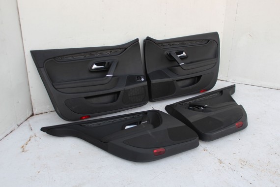 VW PASSAT CC BOCZKI DRZWI BOCZEK TAPICERKA 3C8 3C8867011 3C8867012 3C8867211 3C8867212 drzwiowy skóra czarne 3C8 867 011