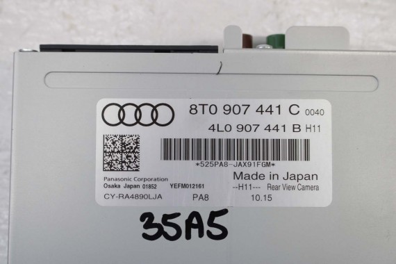 AUDI A4 A5 Q5 KAMERA COFANIA 8T0907441C 5N0827566AA + MODUŁ STEROWNIK 4L0907441B 8R0907441A 4L0910441D 8F0907441 8K 8T0907441C