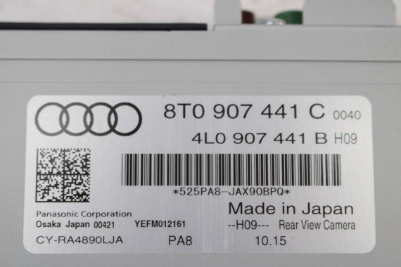 AUDI A4 A5 Q5 KAMERA COFANIA 8T0907441C 5N0827566AA + MODUŁ STEROWNIK 4L0907441B 8R0907441A 4L0910441D 8F0907441 8K 8T0907441C