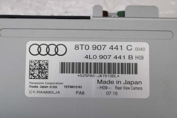 AUDI A4 A5 Q5 KAMERA COFANIA 8T0907441C 5N0827566AA + MODUŁ STEROWNIK 4L0907441B 8R0907441A 4L0910441D 8F0907441 8K 8T0907441C