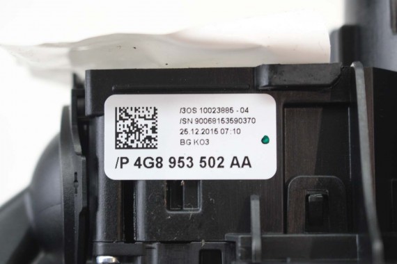AUDI A4 A5 MANETKI MANETKA TEMPOMAT 4G8953502AA 4G8 953 502 AA przełącznik przełączniki kierownicy 8K B8 8T 4PK 4G8953502AA