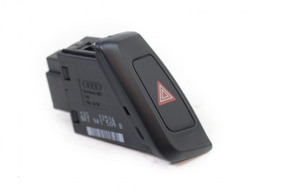 AUDI A4 A5 PRZYCISK ŚWIATEŁ AWARYJNYCH 8K1941509B 8K1941509 8K1 941 509 V10 czarny 8K 8T włącznik 8K1941509B 8K1941509 8K1941509