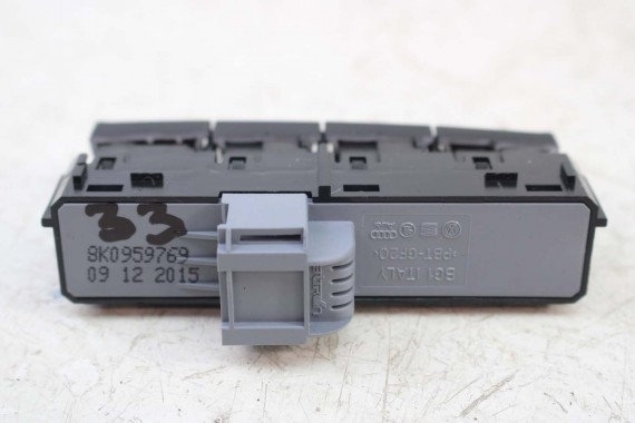 AUDI A4 A5 PRZYCISKI PANEL PAMIĘCI FOTELI 8K0959769 8K0 959 769 8K B8 8T PRZYCISK SAMOCHODOWY 8K0959769 8K0959769 8K0959769
