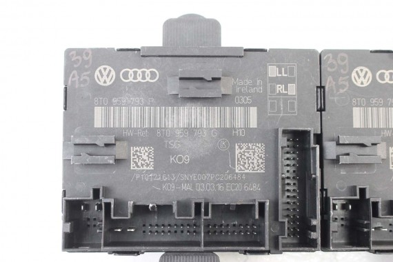AUDI A4 A5 MODUŁ STEROWNIK DRZWI 8T0959793P 8T0959792P 8T0959795Q 8T0959793Q  8T0959792Q 8T0959793P 8T0959792P LIFT 8K 8T0959793