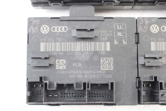 AUDI A4 A5 MODUŁ STEROWNIK DRZWI 8T0959793P 8T0959792P 8T0959795Q 8T0959793Q  8T0959792Q 8T0959793P 8T0959792P LIFT 8K 8T0959793