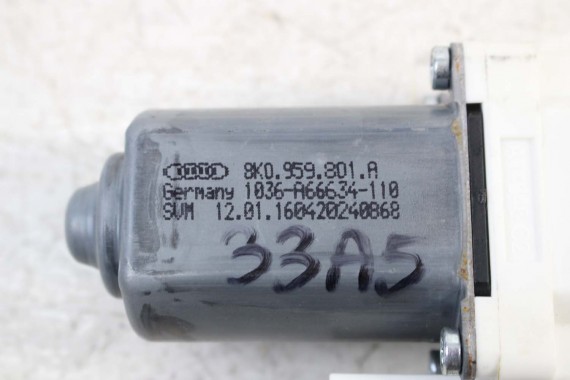 VW AUDI SKODA SILNICZEK SZYBY 8K0959801A 8K0959802A 8T0959801B 8T0959802B 8K0959801B 8K0959802B 8K0959811A 8K0959812A 8K0959801