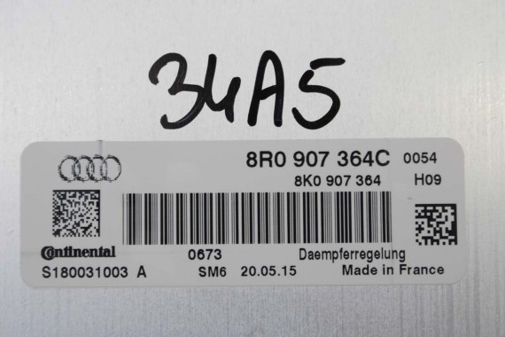 AUDI A4 A5 Q5 MODUŁ STEROWNIK ZAWIESZENIA 8R0907364C 8R0907364 8R0 907 364 8R0907364C S180031002F 8R0907364A 8R0907364 8R0907364