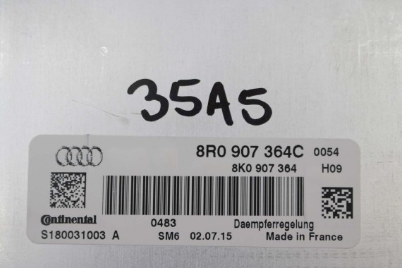 AUDI A4 A5 Q5 MODUŁ STEROWNIK ZAWIESZENIA 8R0907364C 8R0907364 8R0 907 364 8R0907364C S180031002F 8R0907364A 8R0907364 8R0907364
