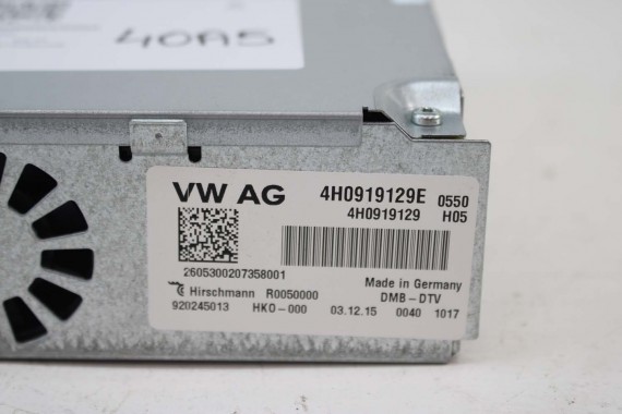 AUDI A4 A5 A6 A8 TUNER TV 3G HYBRID MMI 4H0919129E 4H0 919 129 E 8U 8R 4L 4H0919129E 4H0919129E 4H0919129E 4H0919129E 4H0919129