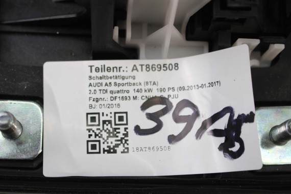 AUDI A4 A5 WYBIERAK SKRZYNI BIEGÓW 8K1713041AS 8K0 lewarek dźwignia 8K1 713 041 8K 8T MECHANIZM 8K1713041AS 8K1713041 8K1713041