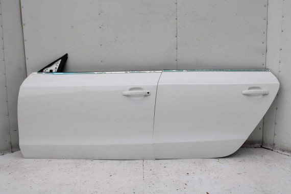 AUDI A5 SPORTBACK DRZWI LEWE PRZÓD + TYŁ STRONA LEWA przednie + tylne 2 sztuki 8T 8T8 T9T9 LY9C Biel ibisa 8T8831051 8T8833051