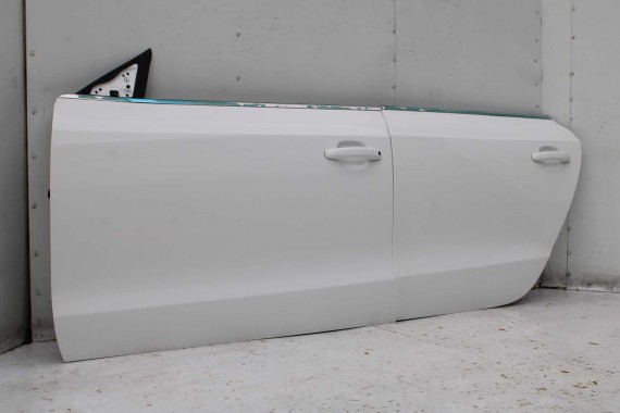 AUDI A5 SPORTBACK DRZWI LEWE PRZÓD + TYŁ STRONA LEWA przednie + tylne 2 sztuki 8T 8T8 T9T9 LY9C Biel ibisa 8T8831051 8T8833051