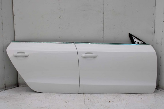 AUDI A5 SPORTBACK DRZWI PRAWE PRZÓD + TYŁ STRONA PRAWA przednie + tylne 2 sztuki 8T 8T8 T9T9 LY9C Biel Biały 8T8831052 8T8833052