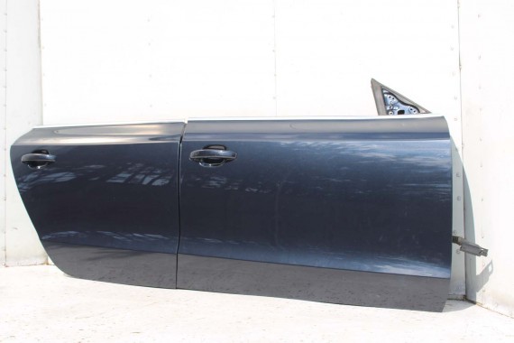 AUDI A5 SPORTBACK DRZWI PRAWE PRZÓD + TYŁ STRONA PRAWA przednie + tylne 2 sztuki 8T 8T8 W1W1 LX5R Niebieski 8T8831052 8T8833052