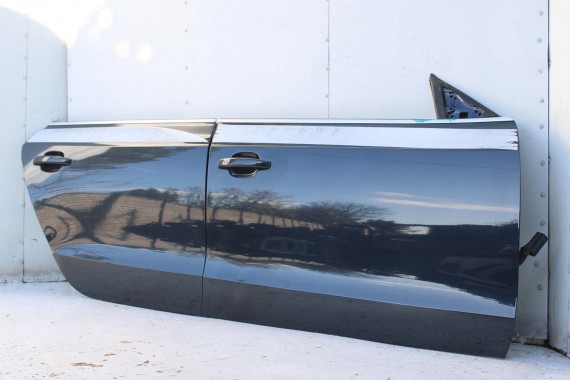 AUDI A5 SPORTBACK DRZWI PRAWE PRZÓD + TYŁ STRONA PRAWA przednie + tylne 2 sztuki 8T 8T8 W1W1 LX5R Niebieski 8T8831052 8T8833052