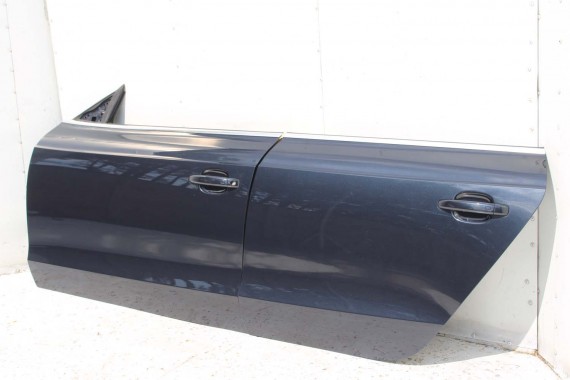 AUDI A5 SPORTBACK DRZWI LEWE PRZÓD + TYŁ STRONA LEWA przednie + tylne 2 sztuki 8T8 Kolor LX5R W1W1 niebieski 8T8831051 8T8833051