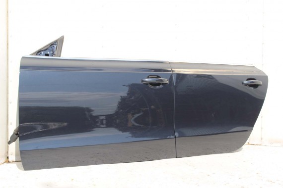 AUDI A5 SPORTBACK DRZWI LEWE PRZÓD + TYŁ STRONA LEWA przednie + tylne 2 sztuki 8T8 Kolor LX5R W1W1 niebieski 8T8831051 8T8833051