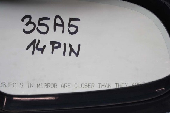 AUDI A5 SPORTBACK LUSTERKO DRZWI PRAWE 14 PIN 8T LX5R W1W1 NIEBIESKI pinów kabli przewodów 8T8 8T1857410 8F0857528 8K0857536