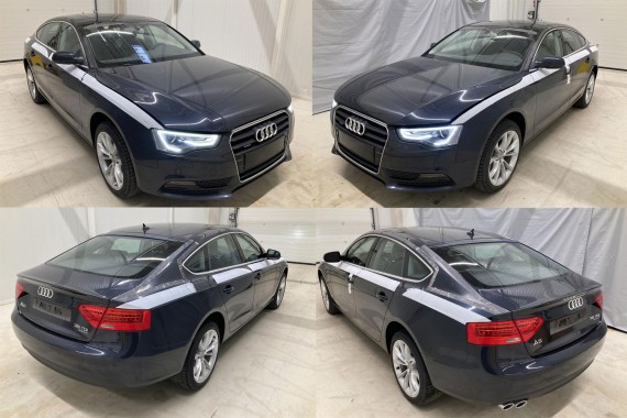AUDI A5 SPORTBACK LUSTERKO DRZWI LEWE 14 PIN 8T LX5R W1W1 NIEBIESKI pinów kabli przewodów 8T8 8T1857409 8F0857527 8K0857535