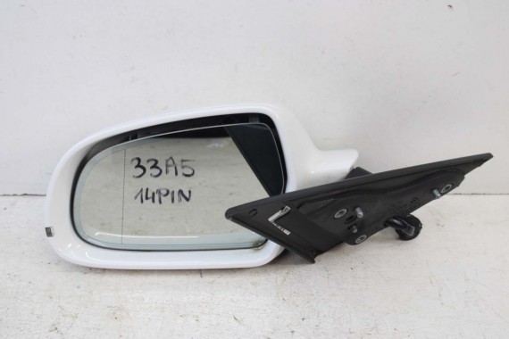 AUDI A5 SPORTBACK LUSTERKO DRZWI LEWE 14 PIN 8T LY9C T9T9 biały pinów kabli przewodów 8T8 8T1857409 8F0857527 8K0857535