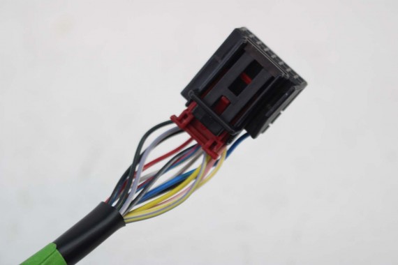 AUDI A5 SPORTBACK LUSTERKO DRZWI LEWE 14 PIN 8T LY9C T9T9 biały pinów kabli przewodów 8T8 8T1857409 8F0857527 8K0857535