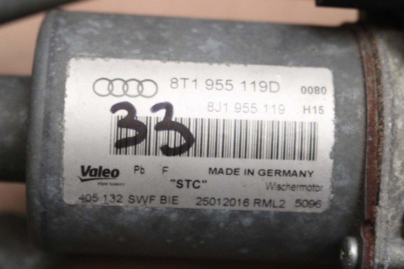 AUDI A5 MECHANIZM WYCIERACZEK 8T1955023E 8T1955119D 8T1955023 8T1955023A 8T1955023B 8T1955023C 8T0 8T podstawa 8T1955023D