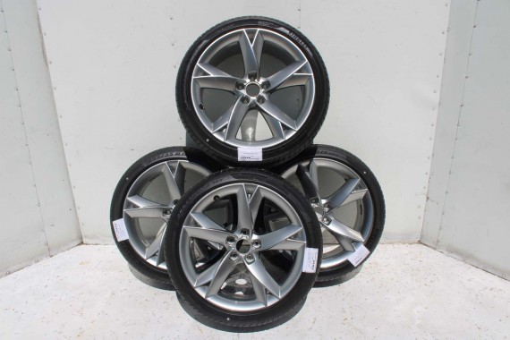 AUDI A4 A5 FELGI 19 cali OPONY KOŁA felga 8T0601025CK 8.5J*19H2 ET32 opona PIRELLI PZERO 255/35/19 96Y lato 8K B8 8T 8T0601025CK