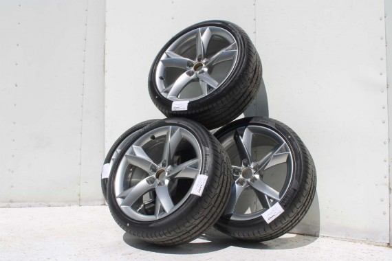 AUDI A4 A5 FELGI 19 cali OPONY KOŁA felga 8T0601025CK 8.5J*19H2 ET32 opona PIRELLI PZERO 255/35/19 96Y lato 8K B8 8T 8T0601025CK