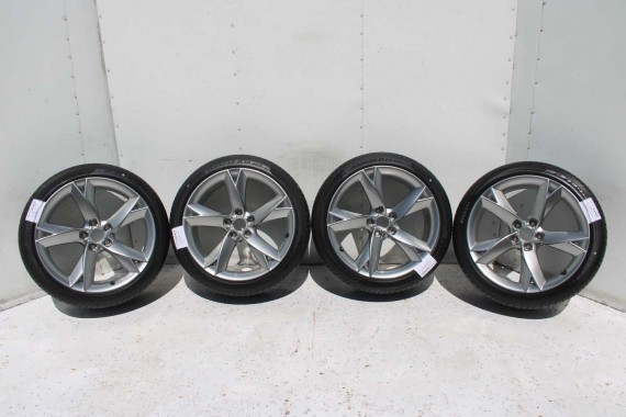 AUDI A4 A5 FELGI 19 cali OPONY KOŁA felga 8T0601025CK 8.5J*19H2 ET32 opona PIRELLI PZERO 255/35/19 96Y lato 8K B8 8T 8T0601025CK