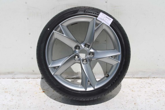 AUDI A4 A5 FELGI 19 cali OPONY KOŁA felga 8T0601025CK 8.5J*19H2 ET32 opona PIRELLI PZERO 255/35/19 96Y lato 8K B8 8T 8T0601025CK