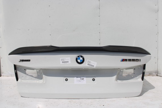 BMW M5 5 G30 TYŁ KLAPA BAGAŻNIKA tylna 300 Alpinweiss Biały M pakiet Carbon 7440695 2457441 41007440695 51128067763 51192457441