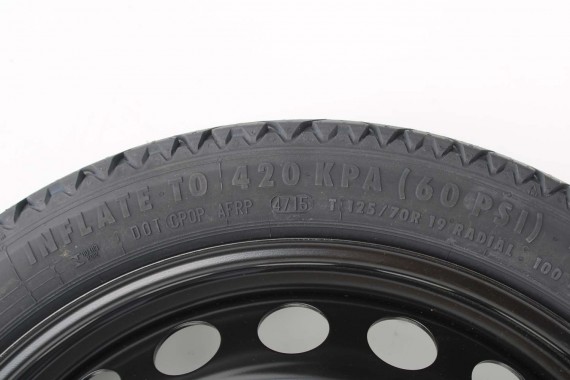 AUDI A4 A5 KOŁO DOJAZDOWE 8K0601027F DOJAZDÓWKA ZAPAS 8K0601027D 4B*19H2 ET29 5x112 CONTINENTAL CST17 125/70/19 100M 8K B8 8T 8F