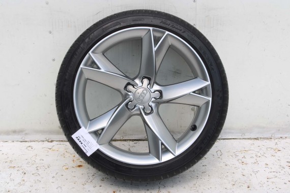 AUDI A4 A5 FELGI 19 cali OPONY KOŁA felga 8T0601025CK 8.5J*19H2 ET32 opona Michelin Pilot Sport 37 255/35/19 96Y lato 8K B8 8T