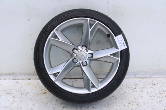 AUDI A4 A5 FELGI 19 cali OPONY KOŁA felga 8T0601025CK 8.5J*19H2 ET32 opona Michelin Pilot Sport 37 255/35/19 96Y lato 8K B8 8T