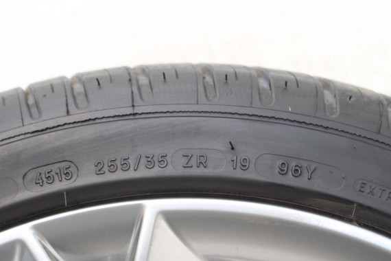 AUDI A4 A5 FELGI 19 cali OPONY KOŁA felga 8T0601025CK 8.5J*19H2 ET32 opona Michelin Pilot Sport 37 255/35/19 96Y lato 8K B8 8T
