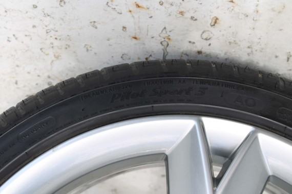 AUDI A4 A5 FELGI 19 cali OPONY KOŁA felga 8T0601025CK 8.5J*19H2 ET32 opona Michelin Pilot Sport 37 255/35/19 96Y lato 8K B8 8T