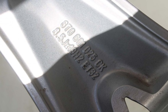 AUDI A4 A5 FELGI 19 cali OPONY KOŁA felga 8T0601025CK 8.5J*19H2 ET32 opona Michelin Pilot Sport 37 255/35/19 96Y lato 8K B8 8T