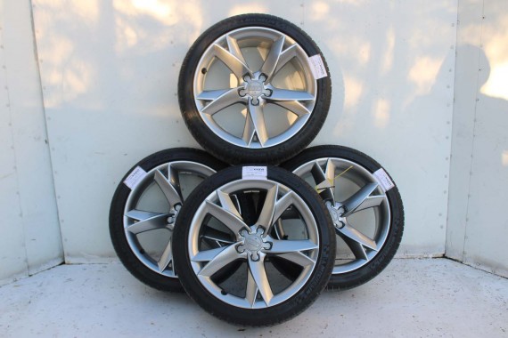 AUDI A4 A5 FELGI 19 cali OPONY KOŁA felga 8T0601025CK 8.5J*19H2 ET32 opona Michelin Pilot Sport 37 255/35/19 96Y lato 8K B8 8T