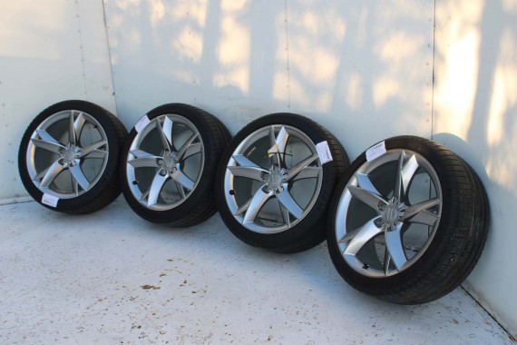 AUDI A4 A5 FELGI 19 cali OPONY KOŁA felga 8T0601025CK 8.5J*19H2 ET32 opona Michelin Pilot Sport 37 255/35/19 96Y lato 8K B8 8T