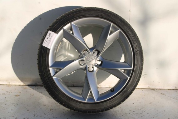 AUDI A4 A5 FELGI 19 cali OPONY KOŁA felga 8T0601025CK 8.5J*19H2 ET32 opona Michelin Pilot Sport 37 255/35/19 96Y lato 8K B8 8T