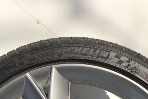 AUDI A4 A5 FELGI 19 cali OPONY KOŁA felga 8T0601025CK 8.5J*19H2 ET32 opona Michelin Pilot Sport 37 255/35/19 96Y lato 8K B8 8T