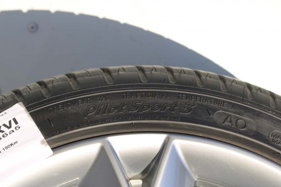 AUDI A4 A5 FELGI 19 cali OPONY KOŁA felga 8T0601025CK 8.5J*19H2 ET32 opona Michelin Pilot Sport 37 255/35/19 96Y lato 8K B8 8T