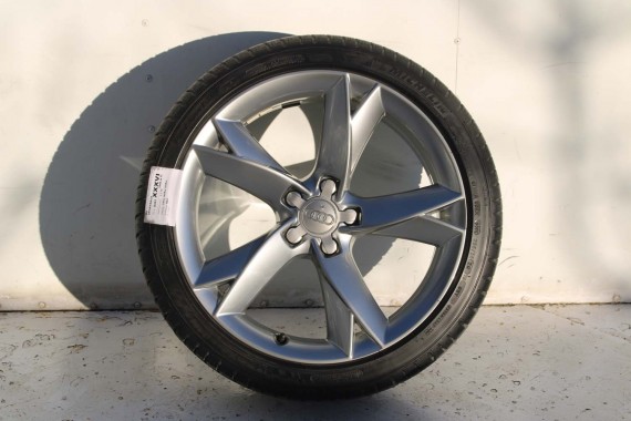 AUDI A4 A5 FELGI 19 cali OPONY KOŁA felga 8T0601025CK 8.5J*19H2 ET32 opona Michelin Pilot Sport 37 255/35/19 96Y lato 8K B8 8T