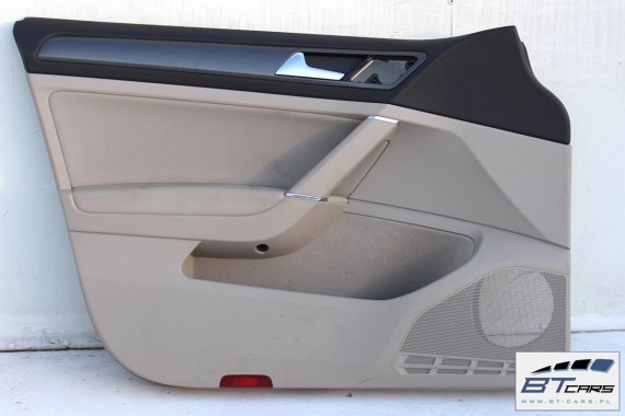 VW GOLF 7 VII BOCZEK BOCZKI DRZWI drzwiowe tapicerka 5G 5G4 KOMPLET BOCZKÓW mocca welur welurowe mokka