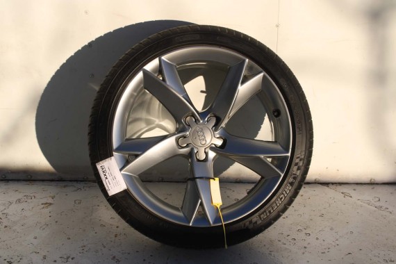 AUDI A4 A5 FELGI 19 cali OPONY KOŁA felga 8T0601025CK 8.5J*19H2 ET32 opona Michelin Pilot Sport 37 255/35/19 96Y lato 8K B8 8T