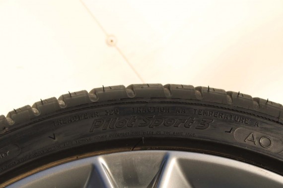 AUDI A4 A5 FELGI 19 cali OPONY KOŁA felga 8T0601025CK 8.5J*19H2 ET32 opona Michelin Pilot Sport 37 255/35/19 96Y lato 8K B8 8T