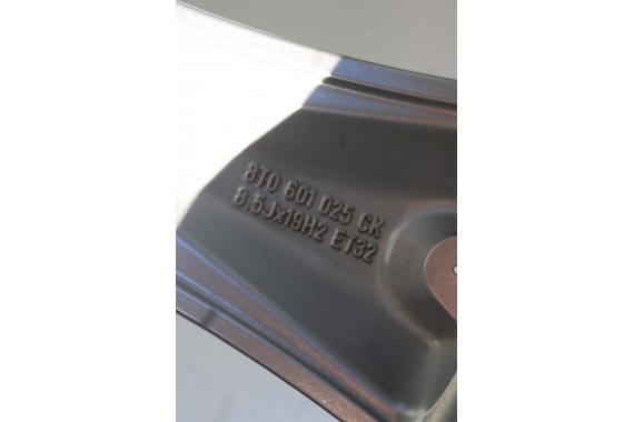 AUDI A4 A5 FELGI 19 cali OPONY KOŁA felga 8T0601025CK 8.5J*19H2 ET32 opona Michelin Pilot Sport 37 255/35/19 96Y lato 8K B8 8T