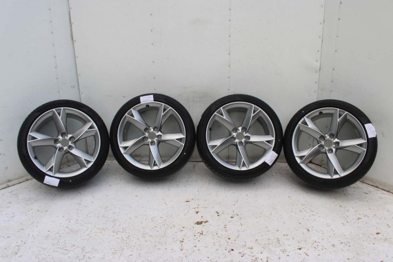 AUDI A4 A5 FELGI 19 cali OPONY KOŁA felga 8T0601025CK 8.5J*19H2 ET32 opona PIRELLI PZERO 255/35/19 96Y lato 8K B8 8T 8T0601025CK