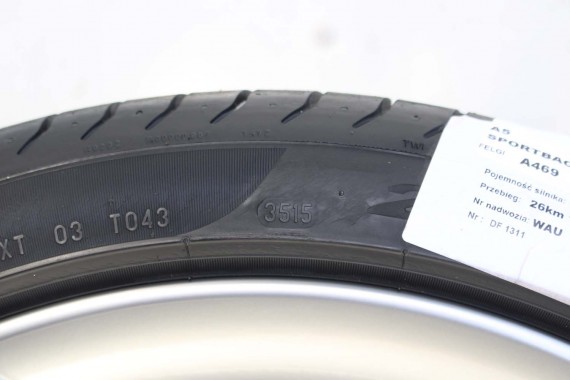 AUDI A4 A5 FELGI 19 cali OPONY KOŁA felga 8T0601025CK 8.5J*19H2 ET32 opona PIRELLI PZERO 255/35/19 96Y lato 8K B8 8T 8T0601025CK