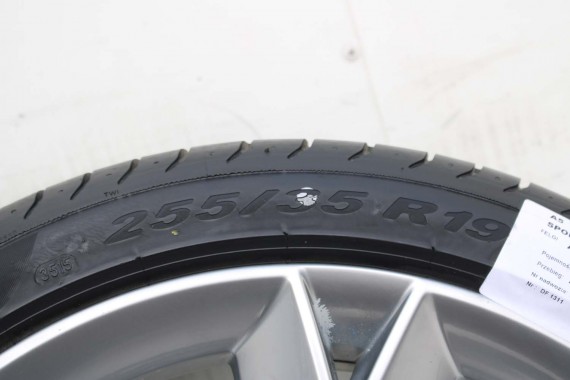 AUDI A4 A5 FELGI 19 cali OPONY KOŁA felga 8T0601025CK 8.5J*19H2 ET32 opona PIRELLI PZERO 255/35/19 96Y lato 8K B8 8T 8T0601025CK